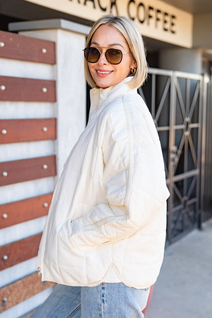 The Buckley Quilted Puffer in 2 Colors/AS