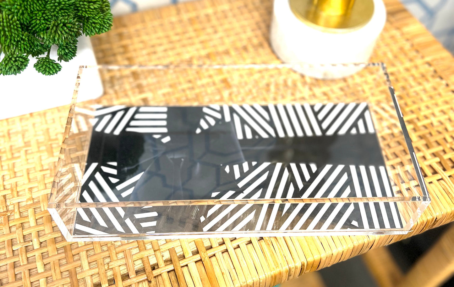 The Blank Interchangeable Acrylic Trinket Tray