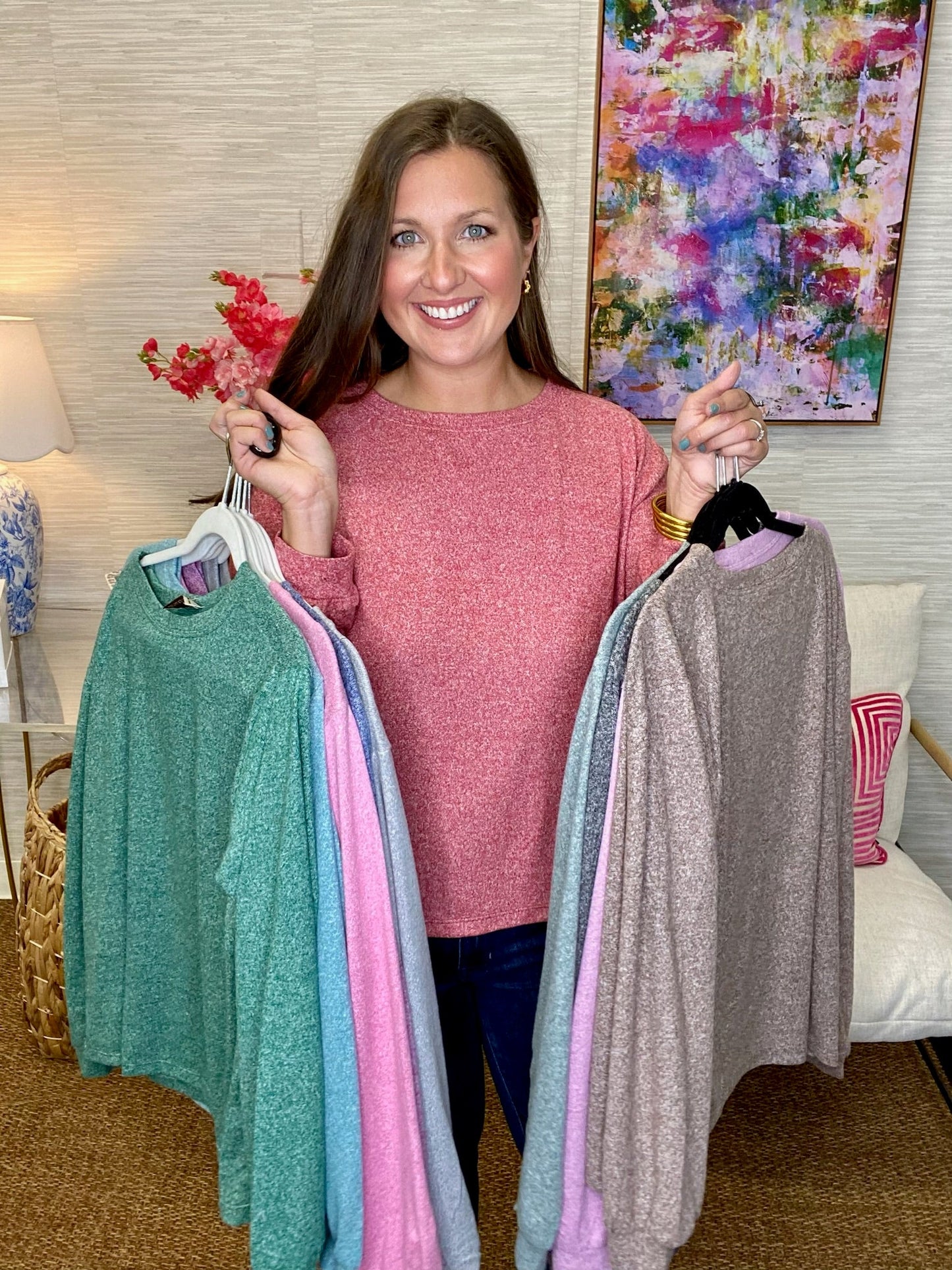 The STEAL Soft Hacci Top in 11 Colors