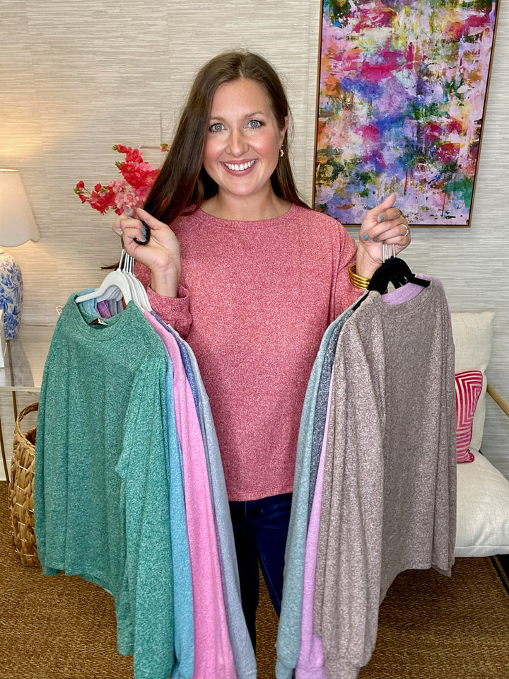 The STEAL Soft Hacci Top in 11 Colors
