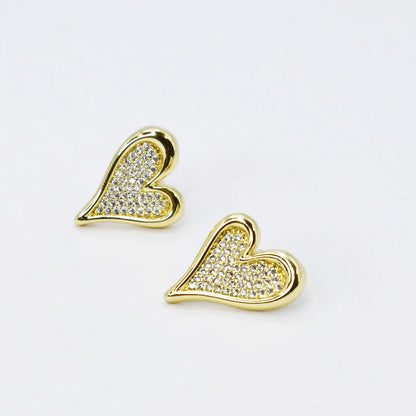 The Dainty Heart Studs