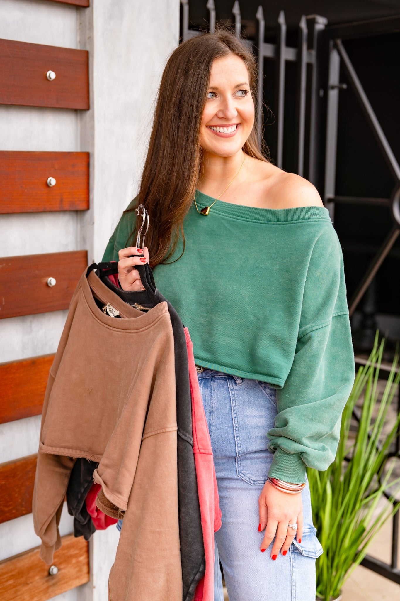 The Santa Maria Slouch Pullover-4 Colors
