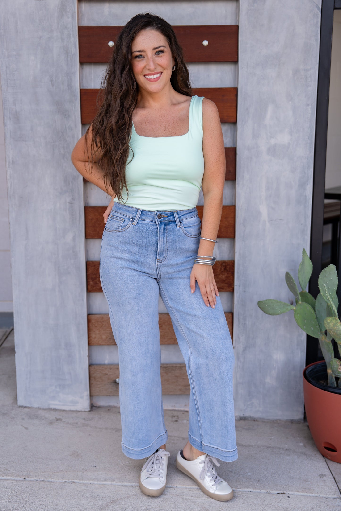 The Butter Square Tank-7 Colors/AS