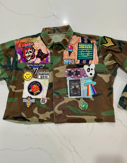 One of a Kind Vintage Camo Jackets