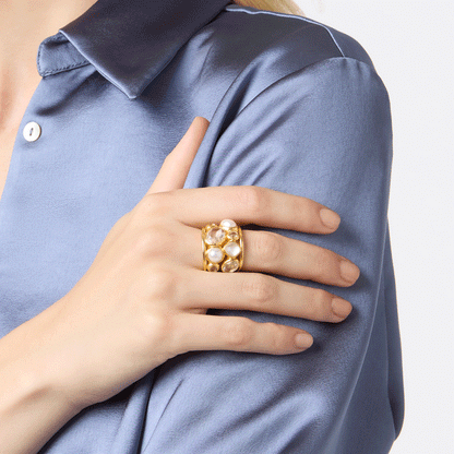 JV Kaleidoscope Statement Ring
