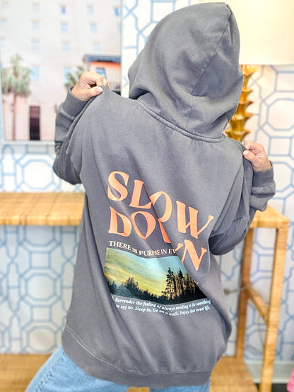 Slow Down Oversized Hoodie
