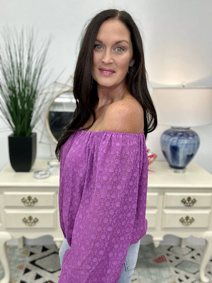 The Orchid Woven Top
