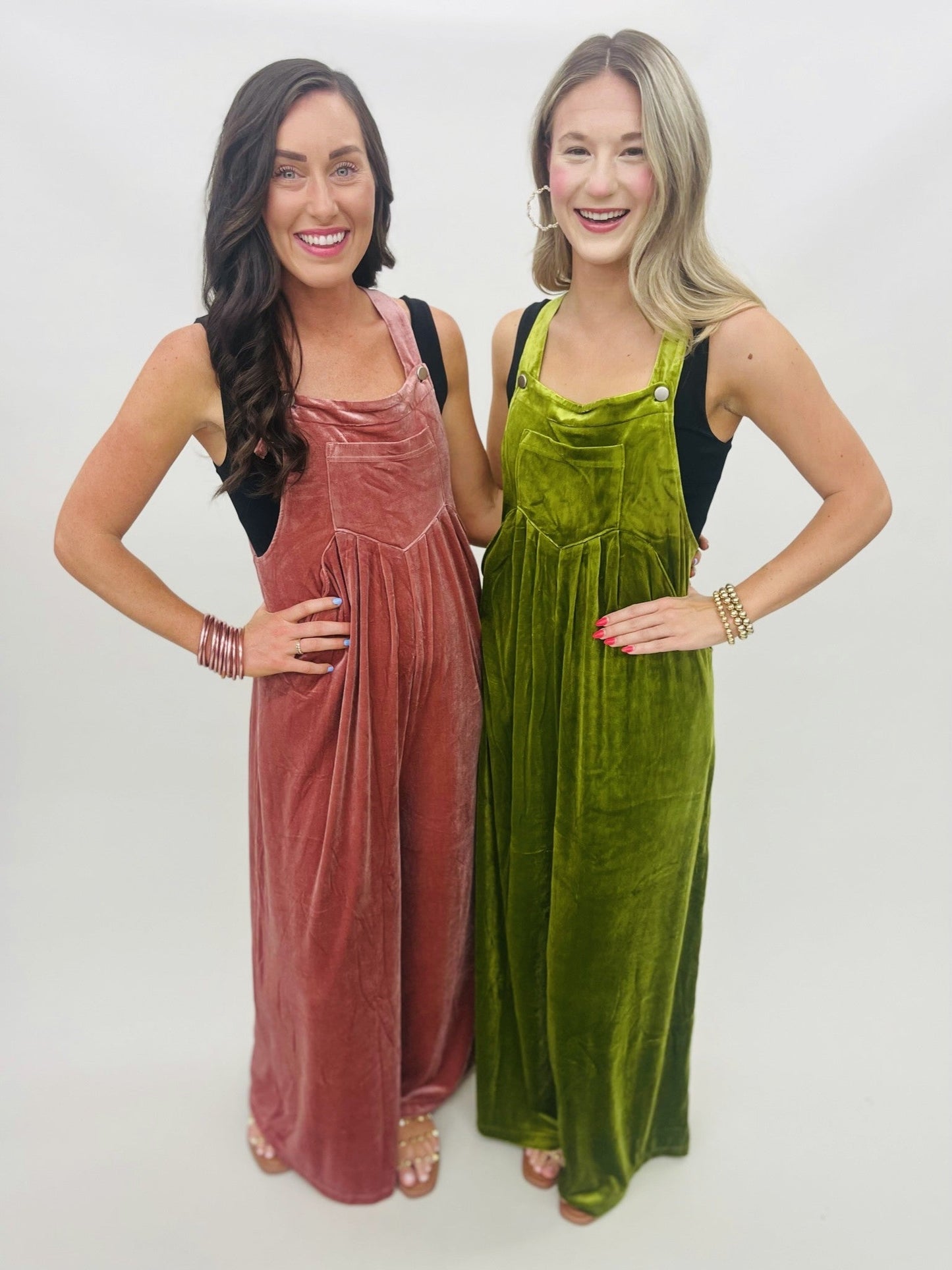 The Velvet Overalls - 8 Colors
