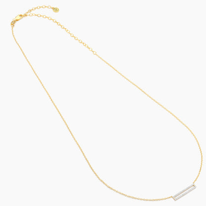 ES Set the Bar Pendant Necklace
