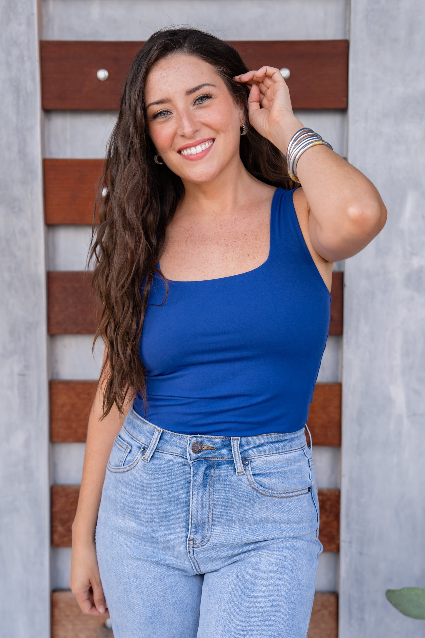 The Butter Square Tank-7 Colors/AS
