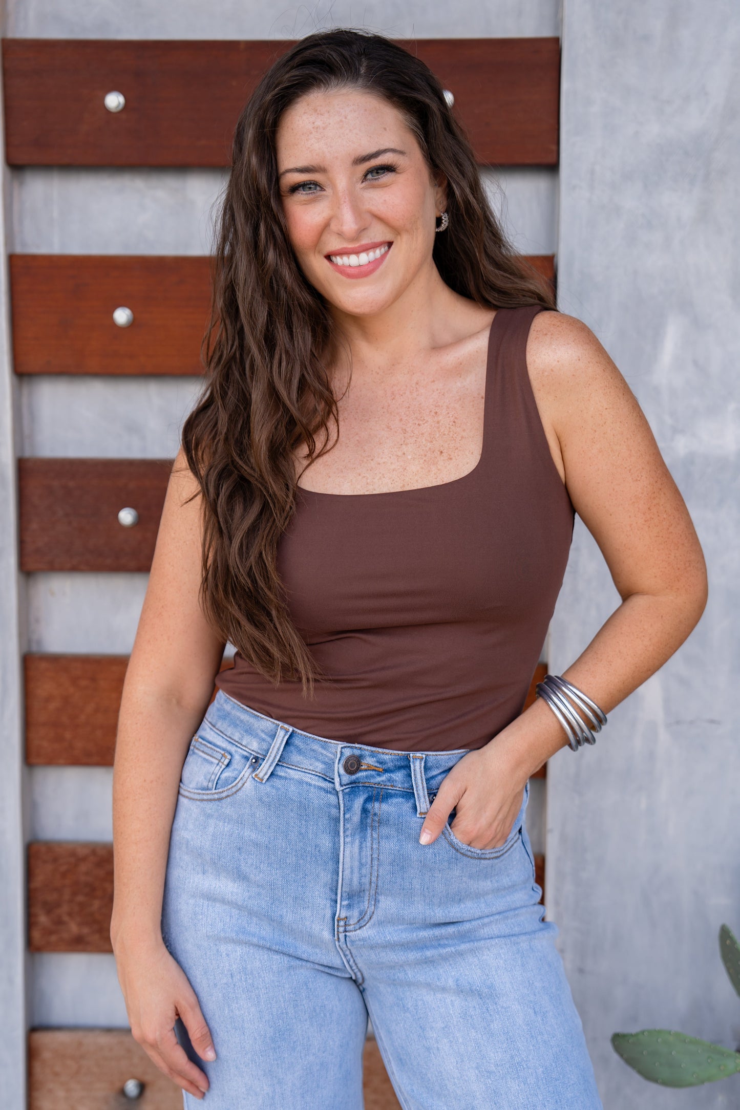The Butter Square Tank-7 Colors/AS