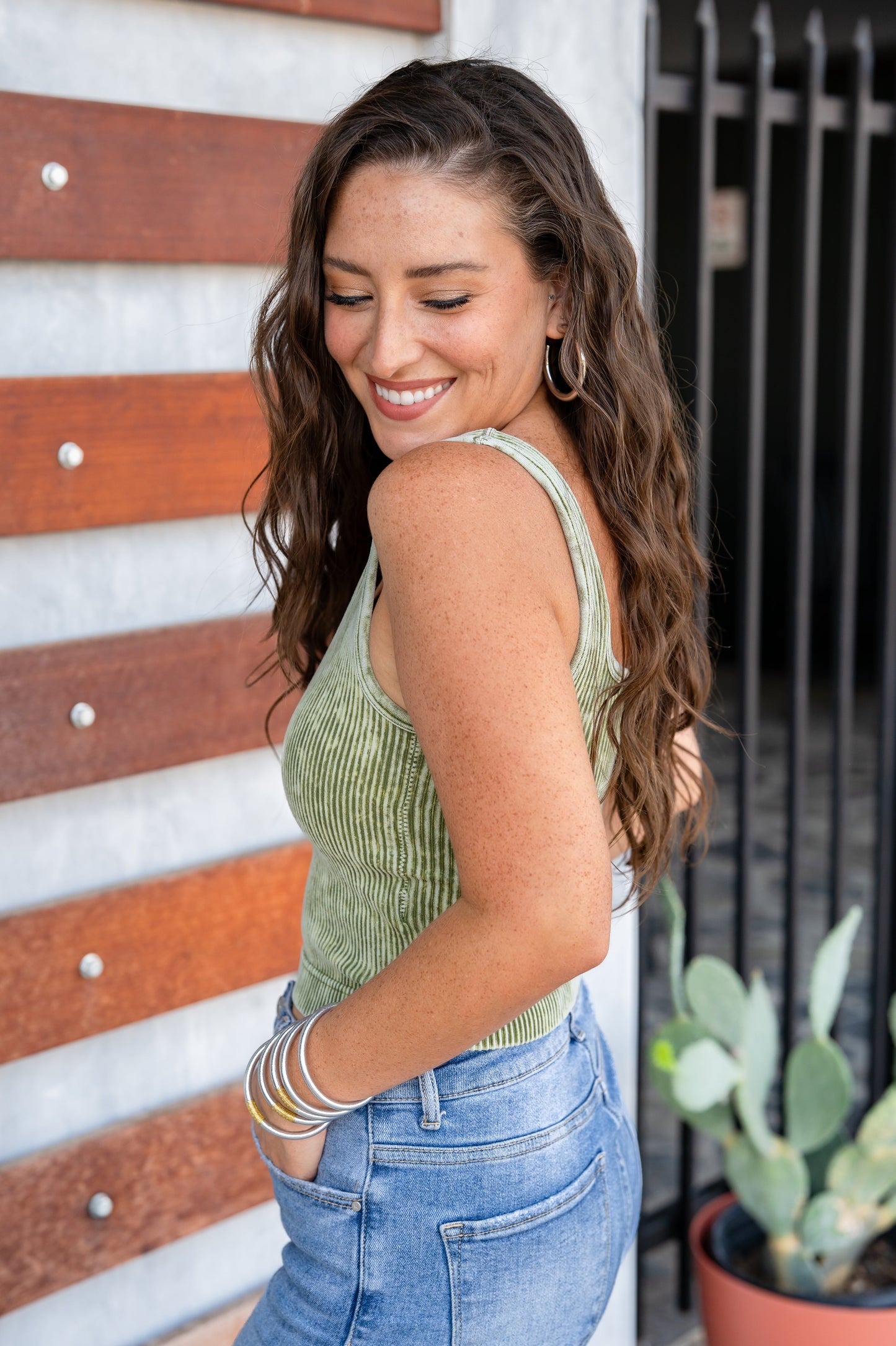 The STEAL Ribbed Tank-15 Colors
