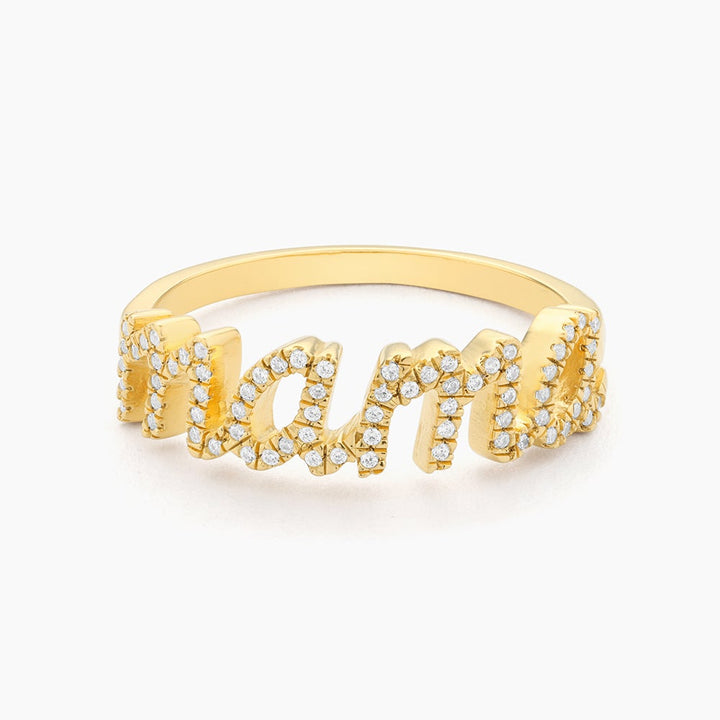 ES Love You Mama Statement Ring