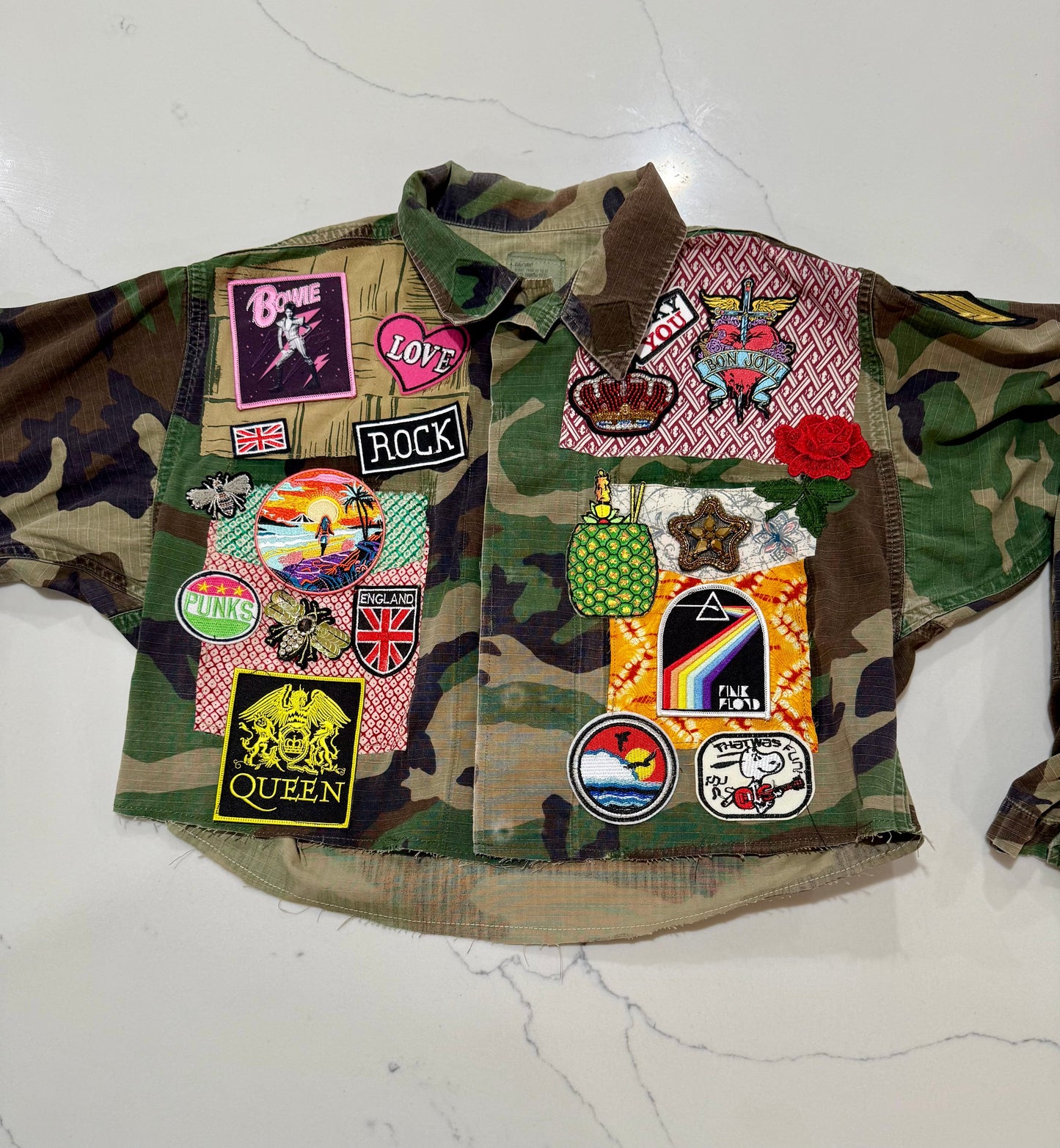 One of a Kind Vintage Camo Jackets