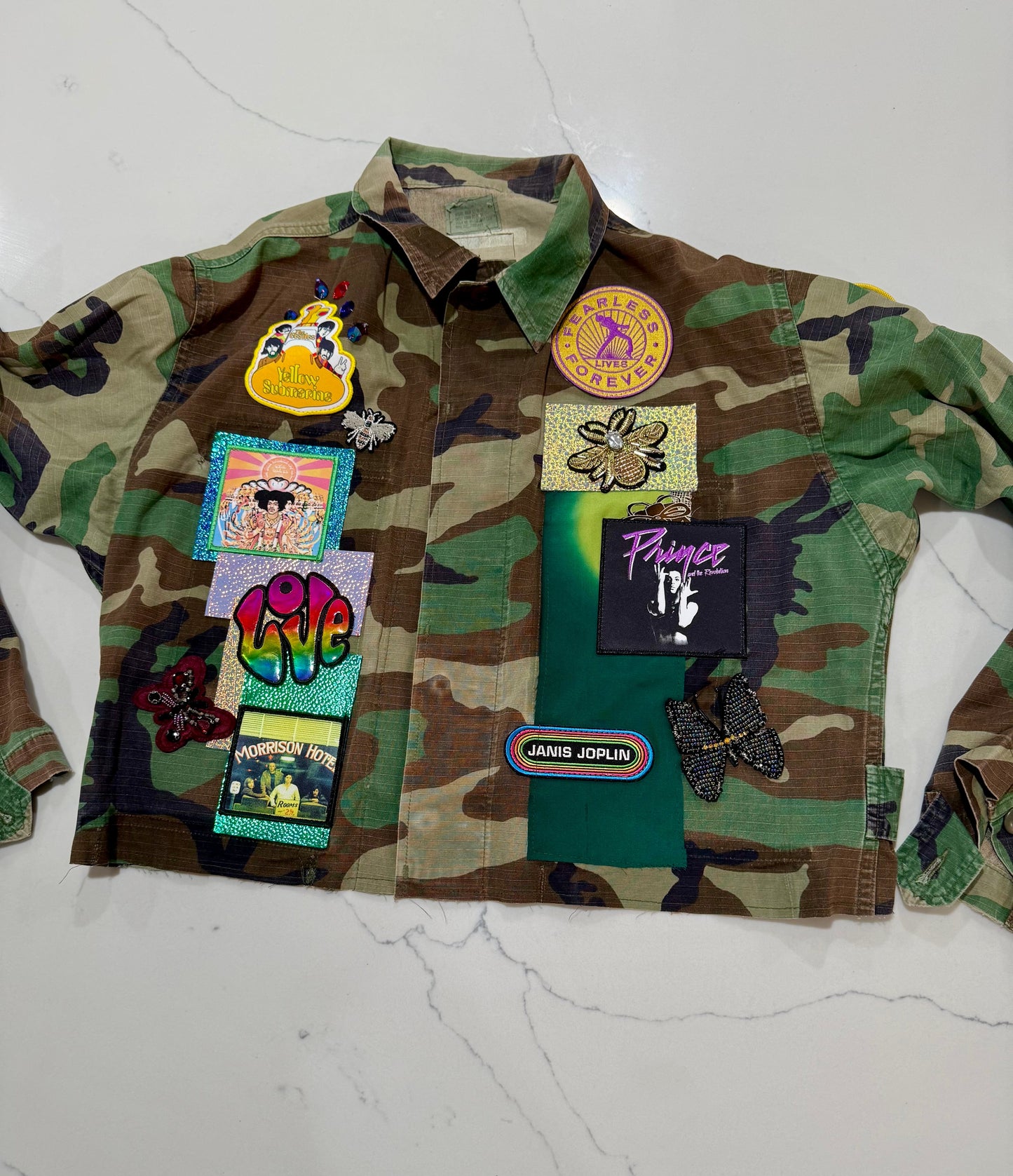 One of a Kind Vintage Camo Jackets