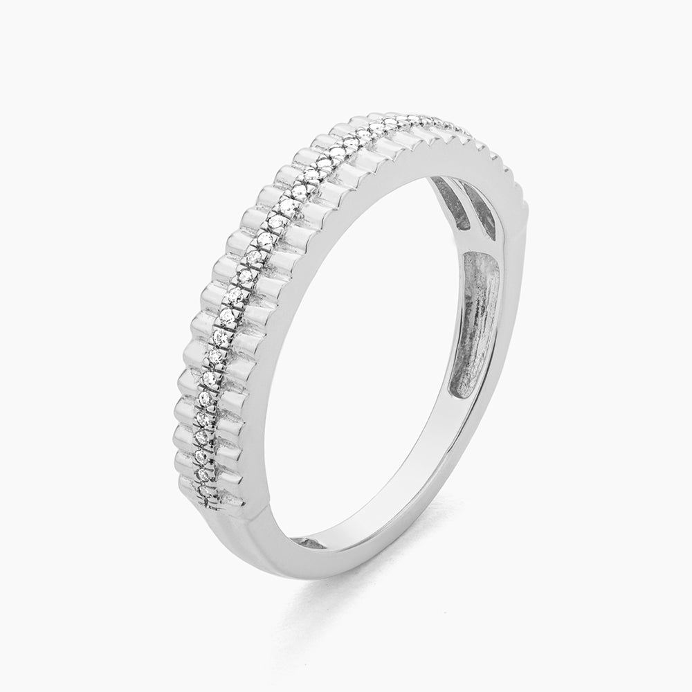 ES Groovy Bar Stackable Ring