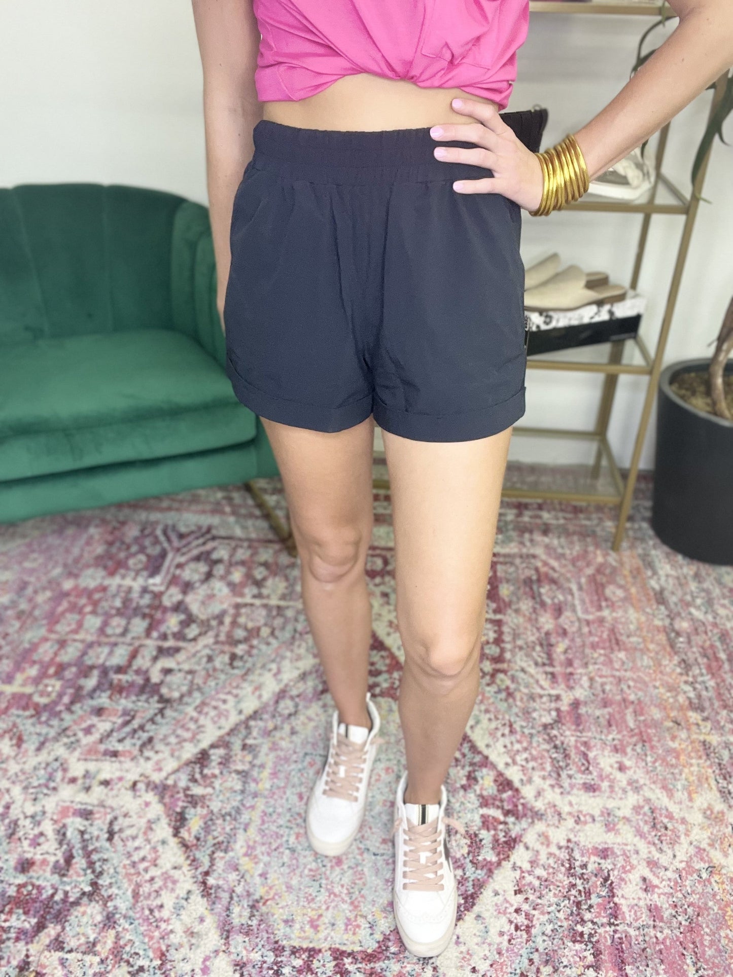 The Mono Cuffed Shorts-7 Colors/AS