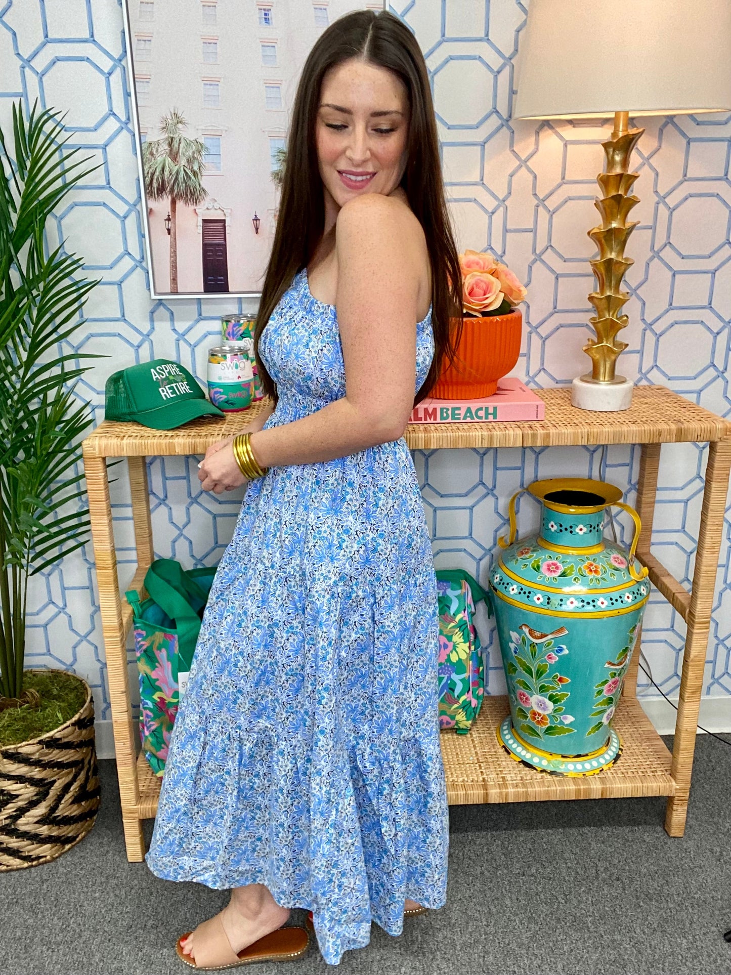 The Bleu Dress