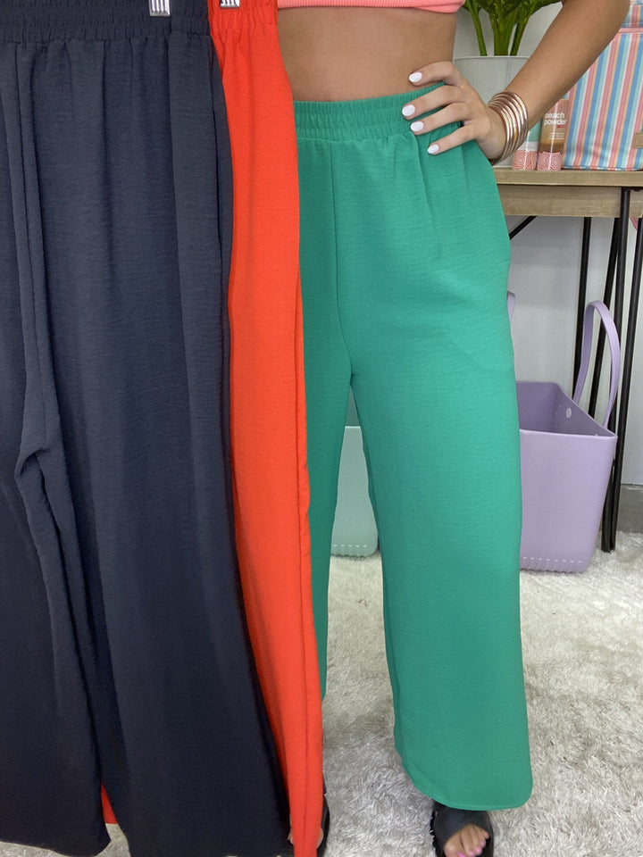 The Poly Flow Pants-3 Colors