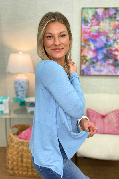 The JB Flowy Top-2 Colors