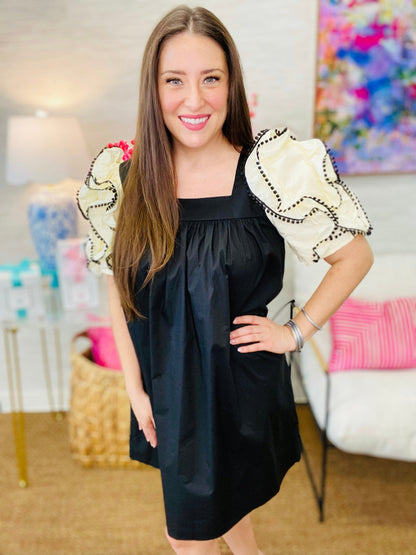 The Linlee Dress in Black