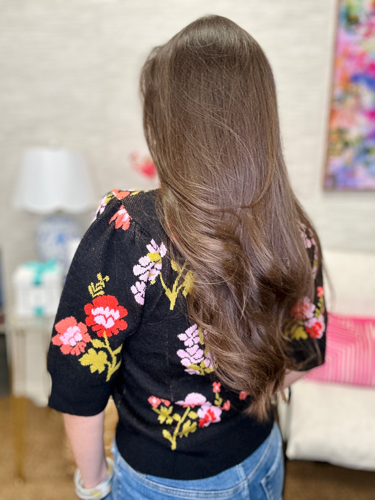 The Blooms Top in 2 Colors
