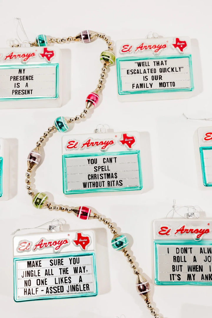 The El Arroyo Ornaments-LOTS