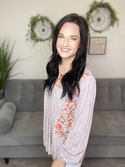 The Diamond Stitches Top-AS