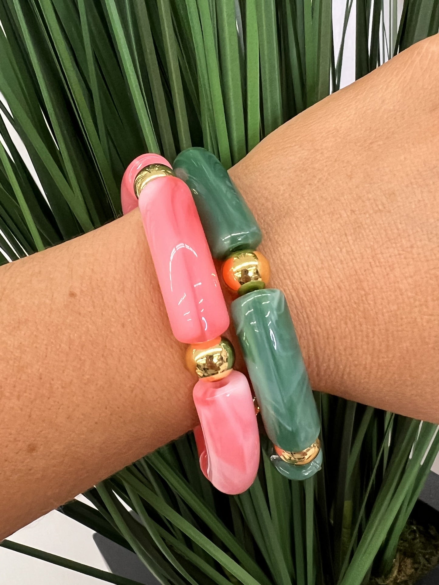 Lea Resin Stackers-2 Colors