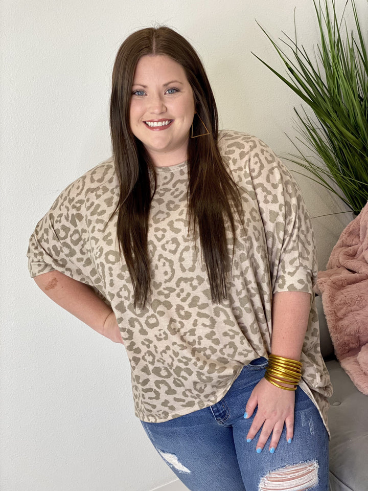 The Wrigley Leo Top in Mocha-All Sizes