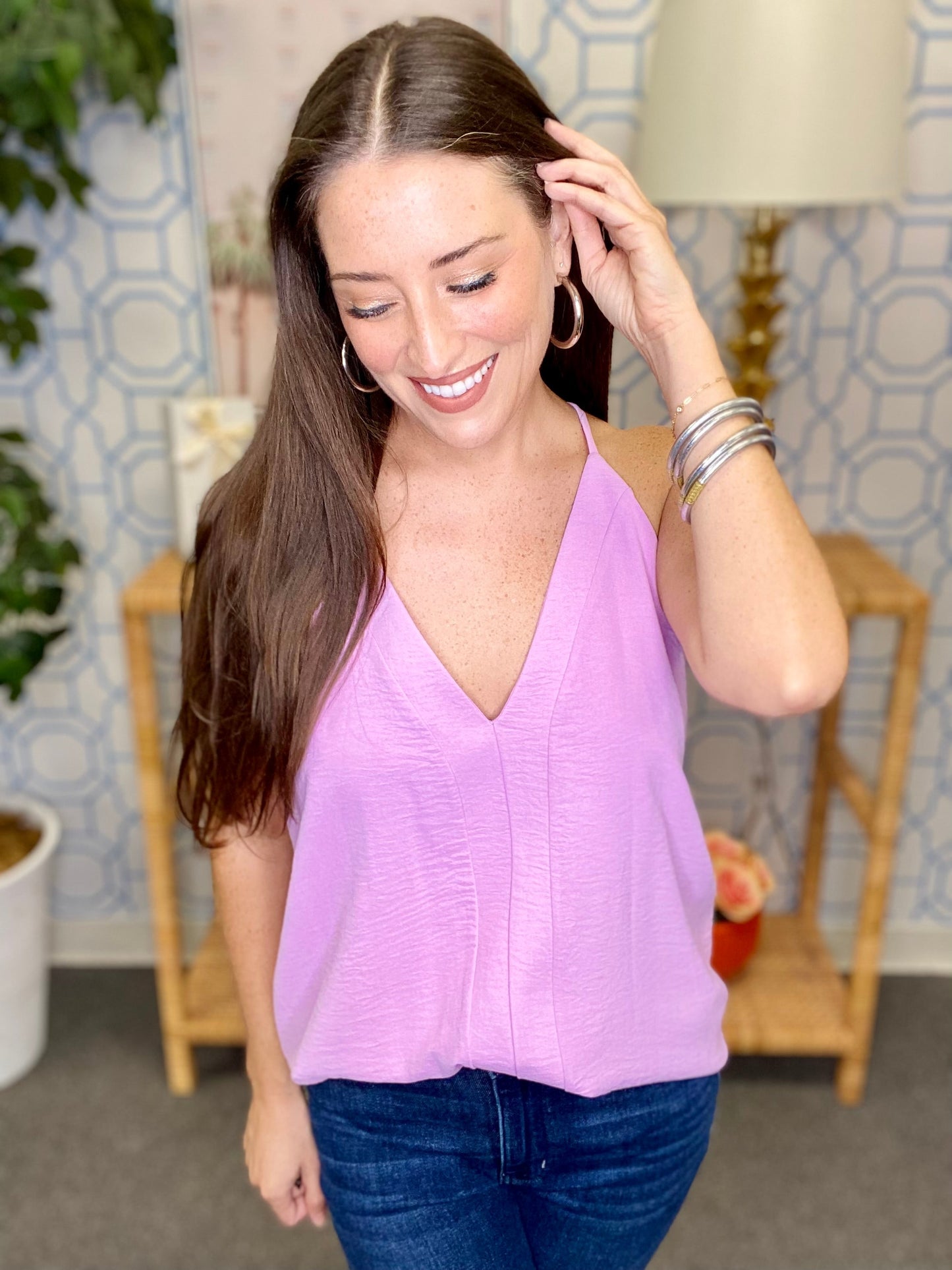 The Solid Airflo Lined Tank -LOTS of Colors/AS