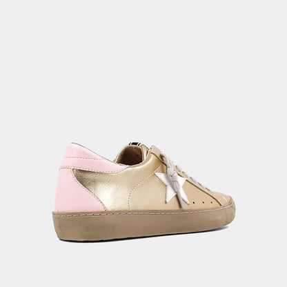 The Metallic Gold Paula Sneaks