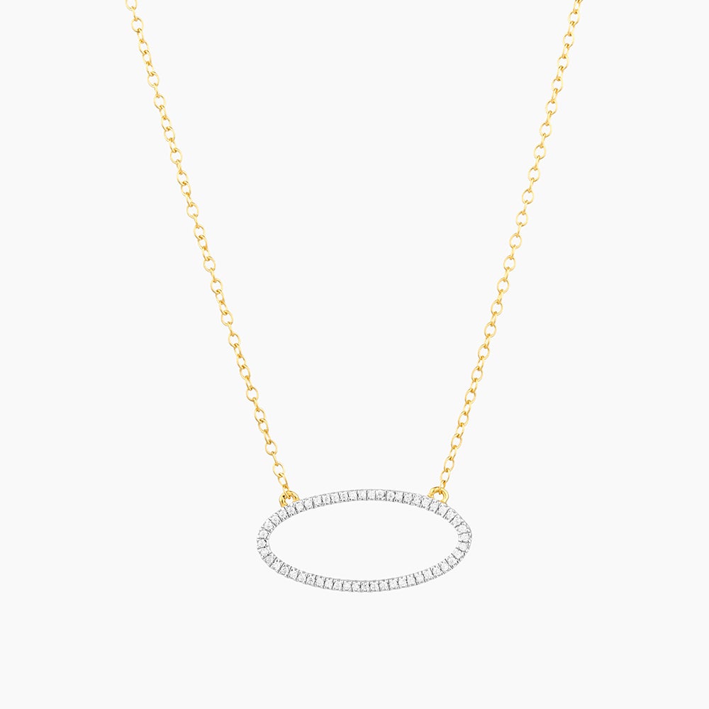 ES One With The Oval Pendant Necklace
