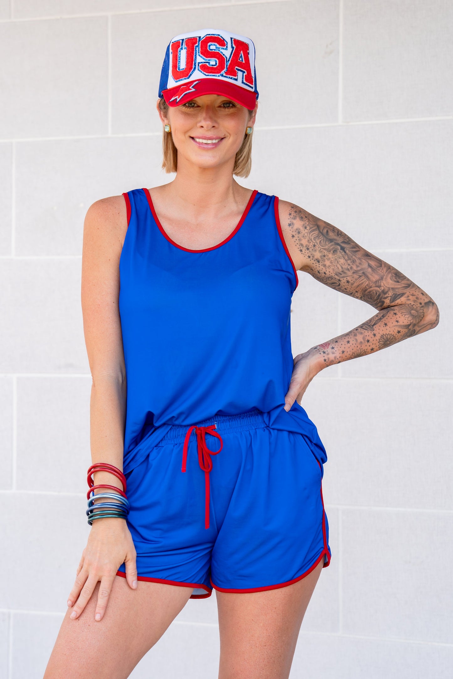 The Buckley Hayes Set in Red Royal