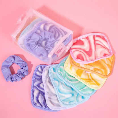 The Iridescent 7-Day Makeup Eraser Set