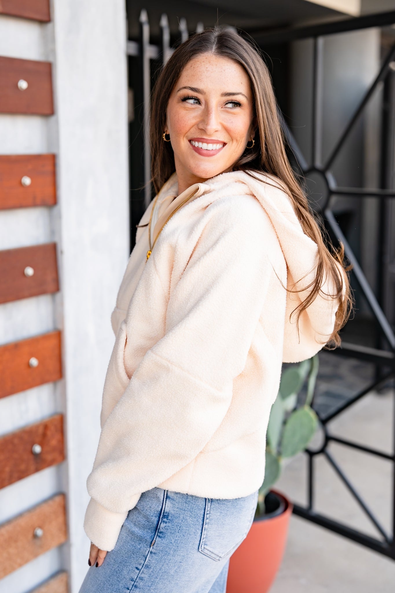 The Buckley Teddy Hoodie in 2 Colors