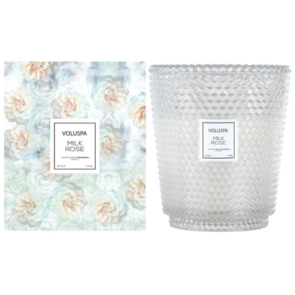 Milk Rose Candles