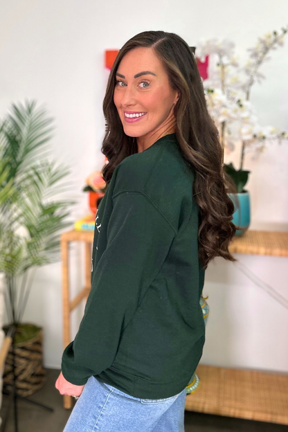 PDA Social Club Pullover in Green