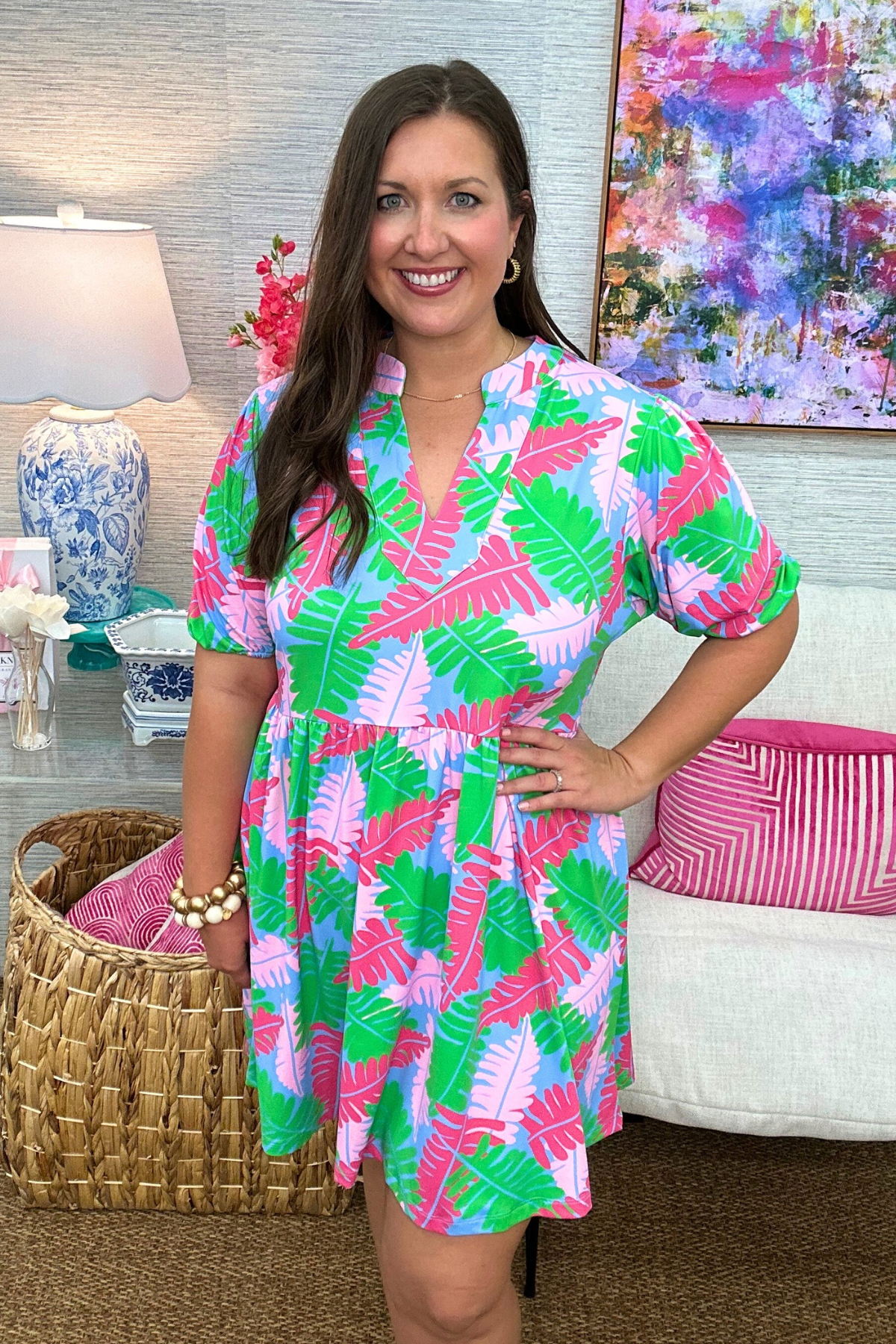 The Party Palms Dress