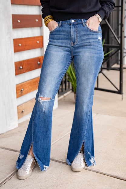 The Split Flare Jeans - AS