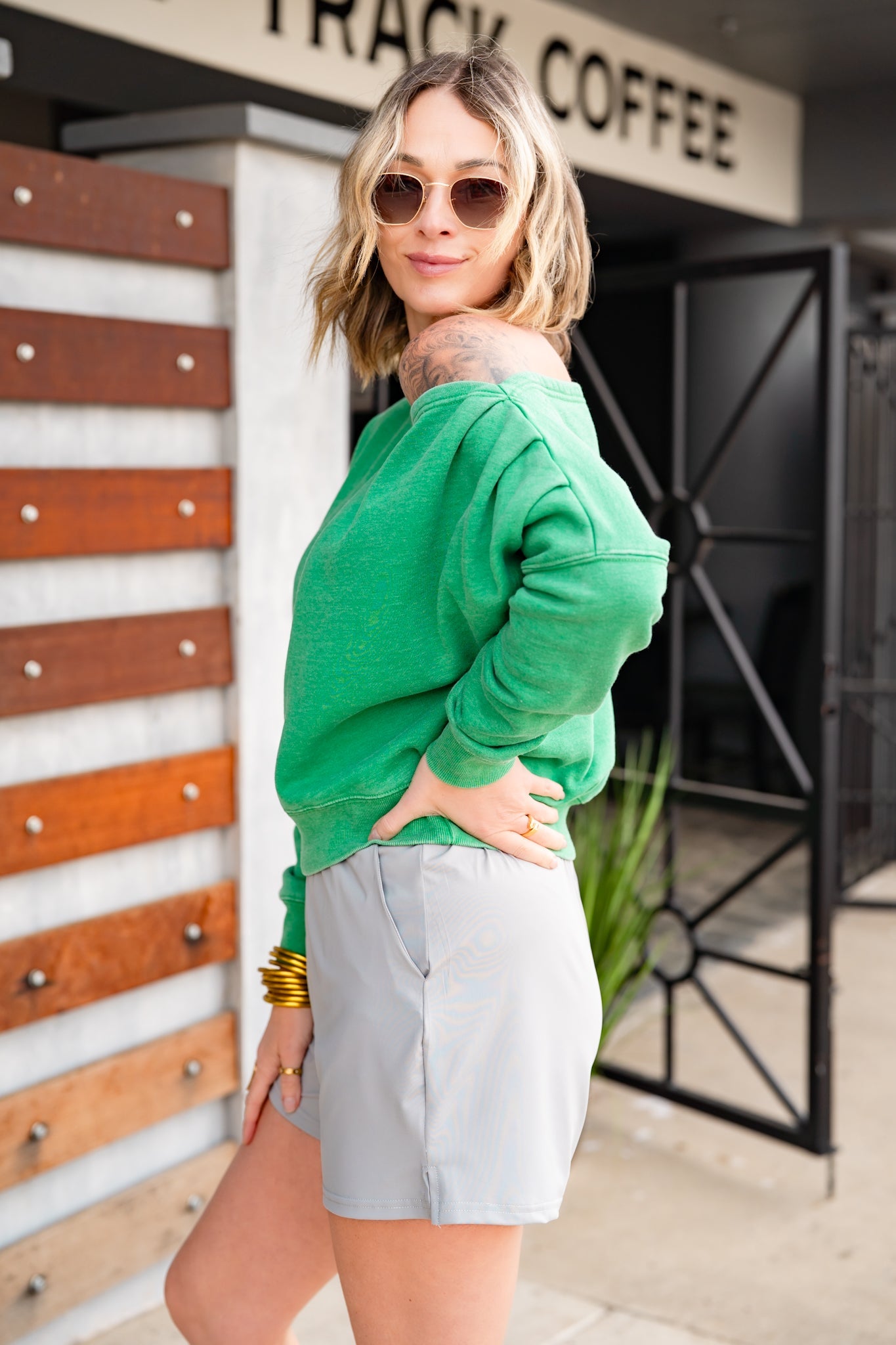 The Buckley Kat Slouch Pullover-5 Colors