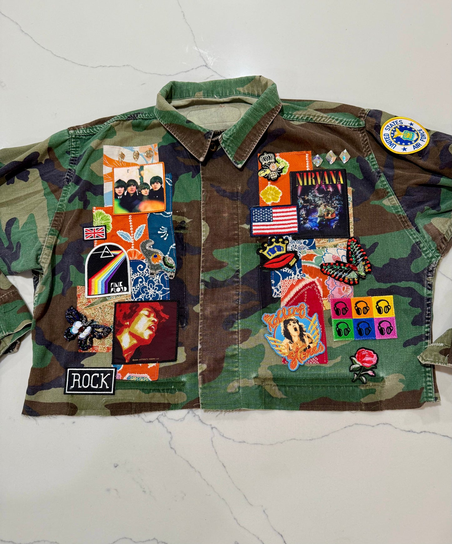 One of a Kind Vintage Camo Jackets