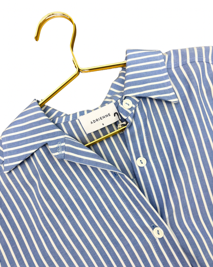 The Denim Stripe Marley Top-AS
