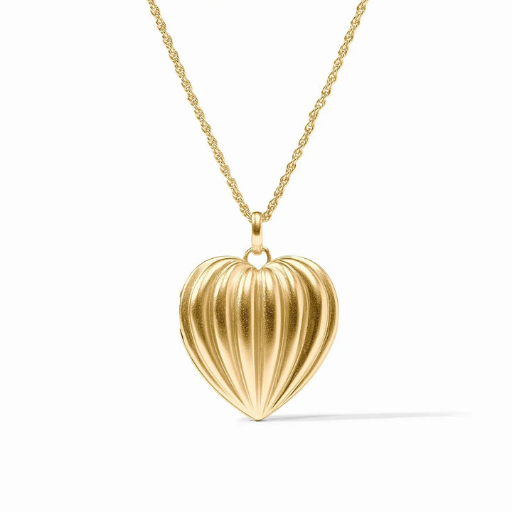 JV Puffy Heart Locket