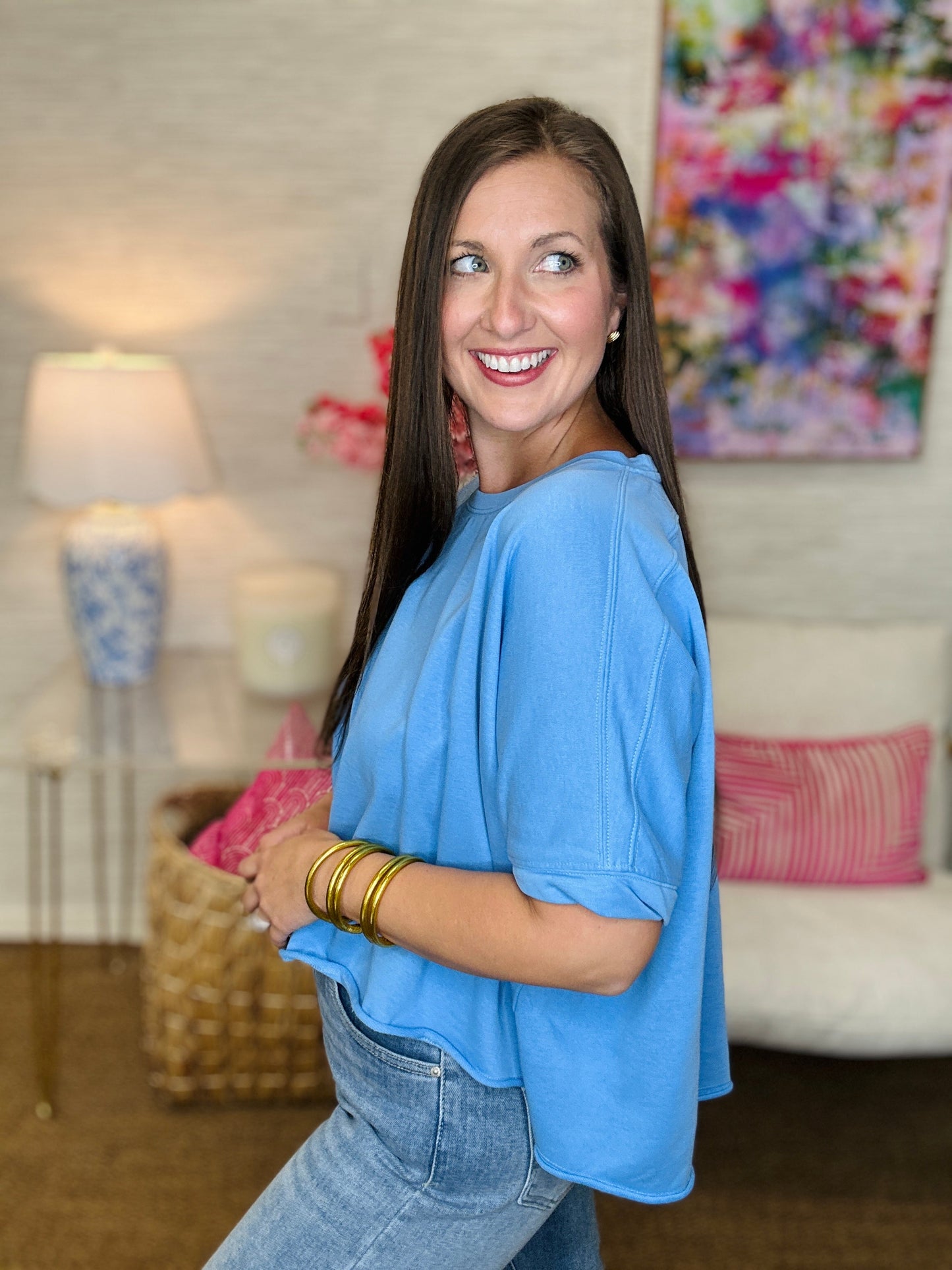 The Twist Cuff Top in 4 Colors