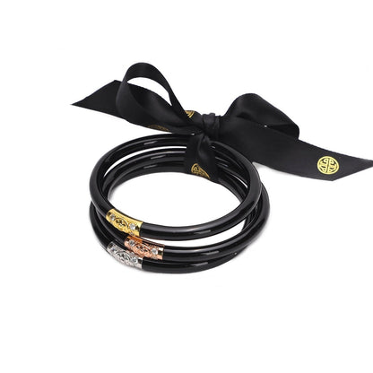 Black Three Kings Budha Bangles