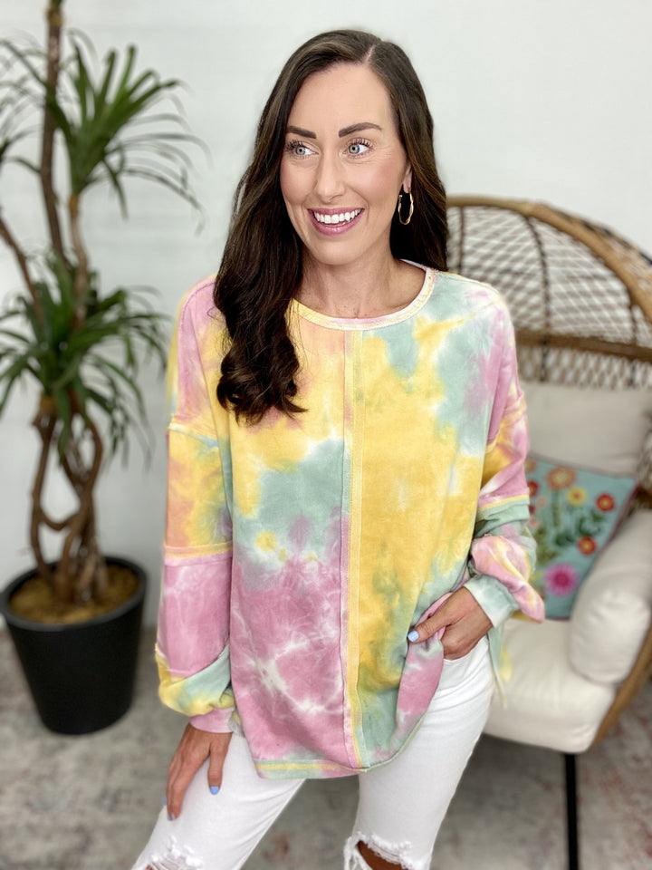 The Sherbet Dyed Top