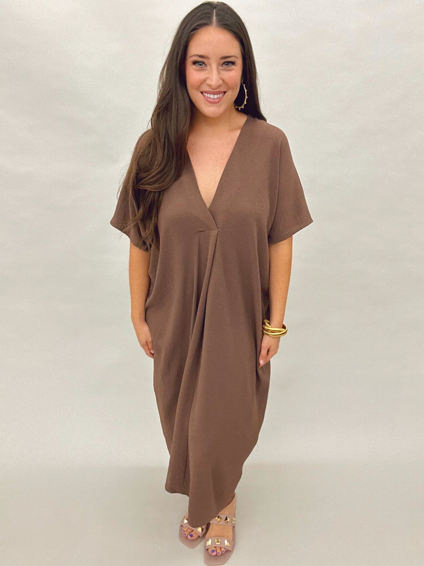 The Matte Midi Caftan - 4 Colors