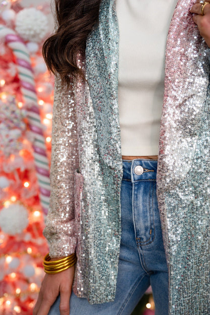 The Ombre Sequin Jacket