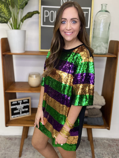The Mardi Sequin Dress